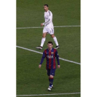 Leo Messi y Cristiano Ronaldo, durante el clásico disputado en el Camp Nou el 22 de marzo.-Foto: REUTERS/ QUIQUE GARCÍA