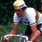 Claude Criquielion durante un campeonato de ciclismo.-Foto: SPORT