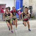 Roberto Diago, Rubén Sánchez y Luis Enrique Melero, en Matilla.-MONTSE ÁLVAREZ