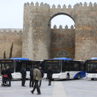 Presentación de los nuevos autobuses urbanos de Ávila-Ical