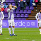 Imagen del partido entre el Real Valladolid y el Éibar.-J.M. LOSTAU