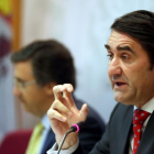 El consejero de Fomento y Medio Ambiente, Juan Carlos Suárez-Quiñones, presenta la actualización del Sistema de Información Urbanística de Castilla y León-ICAL