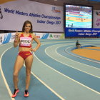 Carolina García en Daegu.-EL MUNDO