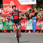 Alessandro de Marchi entra vencedor en la 11ª etapa de la Vuelta.-MANUEL BRUQUE