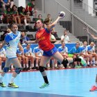 María Prieto O’Mullony, ayer en acción con España ante Eslovenia.-EM