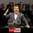 El expresidente de Perú, Alan García.-REUTERS