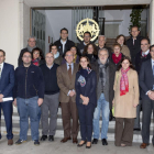 El presidente de la Diputación Provincial de Valladolid, Jesús Julio Carnero, suscribe los convenios de colaboración con varias ongs que permitirán ejecutar 26 proyectos de cooperación internacional para el desarrollo.-ICAL