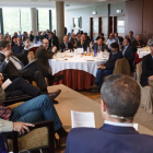 Foro sobre infraestructuras organizado por El Mundo-Castilla y León celebrado en el parador Antonio Machado.-ICAL