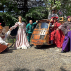 Obra sobre el encuentro de Shakespeare y Cervantes en Valladolid.-ICAL