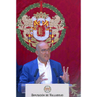 El presidente de la Diputación, Jesús Julio Carnero, durante su intervención-E. M.