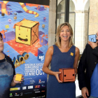 La consejera de Cultura y Turismo, Alicia García, presenta el Mercado internacional de animación, videojuegos y new media, '3D Wire' junto a la alcaldesa de Segovia, Clara Luquero y el director del certamen, José Luis Farias-Ical