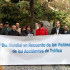 La Jefatura Provincial de Tráfico realiza un acto de homenaje a las víctimas de accidentes en las carreteras-Ical