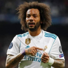 Marcelo se ha lesionado en el Benito Villamarín y ha sido sustituido.-JUANJO MARTIN