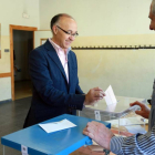 Votación del candidato número uno del PP a las Cortes por Valladolid, Ramiro Ruiz Medrano-ICAL