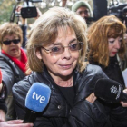 La exconcejala María José Alcón, este miércoles, 1 de febrero, a su llegada a los juzgados.-MIGUEL LORENZO