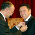 La Diputación de Valladolid nombró a Eusebio Sacristán 'Hijo Predilecto de la Provincia' en 2002. Imagen de archivo. / ICAL.