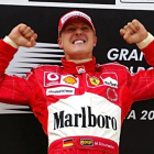 El campeonísimo alemán Michael Schumacher en sus tiempos en Ferrari.-EL PERIÓDICO