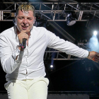 John Newman, en plena actuación-J. M. LOSTAU
