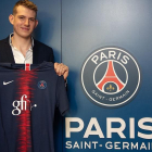 Robin Duarte, con el PSG.-E. M.