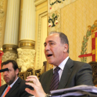 El alcalde de Valladolid, Óscar Puente, y el concejal de Hacienda, Antonio Gato, presentan los Presupuestos Municipales para 2016-Ical