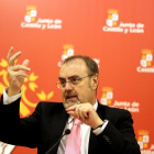 El consejero de Educación, Fernando Rey, presenta los últimos datos de convivencia escolar en Castilla y León, correspondientes al curso 2015-2016-ICAL