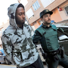 Rubén Semedo, jugador del Villarreal, a su llegada al juzgado número 6 de Lliria (Valencia)-EFE