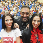 Rosy Rodríguez, Moreno Borja y Zaira Romero, ayer, en el Aula Mergelina.-MIGUEL  ÁNGEL.SANTOS -PHOTOGENIC