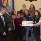 Momento de la declaración deLas Merindades como Zona de Interés Artesanal.-J.M. LOSTAU
