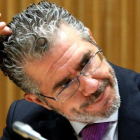Francisco Granados durante su comparecencia.-JUAN MANUEL PRATS