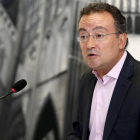 El concejal de Seguridad y Movilidad del Ayuntamiento de León, Fernando Salguero, presenta el programa de protección de escolares de cara al inicio del curso académico-Ical