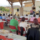 Medio centenar de privilegiados comensales en un encuentro anterior de ‘Días de Vino y Música’.-EL MUNDO