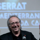 Joan Manuel Serrat  durante una rueda de prensa en el Palacio de Bellas Artes  en Ciudad de Mexico.-EFE