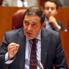 Intervención del consejero de Sanidad, Antonio Sáez, en el Pleno de las Cortes-Ical