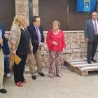 Lucas agradeció el homenaje que le rindió Liceras en un acto con varios alcaldes de la provincia soriana.-HDS