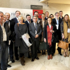 Representantes agrarios, de la empresa, la administración y de Asedas en Castilla y León, durante la celebración de los veinte años en Madrid.-E. M.