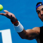 Rafael Nadal se alista para el Abierto de Australia.-REUTERS