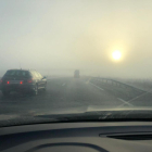 La niebla complica el tráfico en Segovia, Ávila, León, Burgos, Zamora y Valladolid-E.M.
