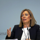 Milagros Marcos, consejera de Agricultura y portavoz de la Junta comparece tras el Consejo de Gobierno-ICAL