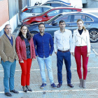 Investigadores de Cartif en las instalaciones del centro en el Parque Tecnológico de Boecillo.-J. M. LOSTAU