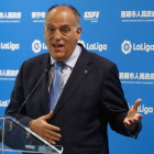 Javier Tebas, presidente de La Liga.-EFE