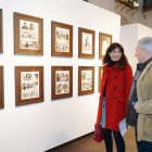 La concejala de Cultura, Ana Redondo, junto a JaVier Monteso, ayer en la sasa de Las Francesas.-E.M.