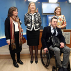 Las consejeras de Hacienda y Familia e Igualdad de Oportunidades, Pilar del Olmo y Milagros Marcos, respectivamente, suscriben un convenio de colaboración con Cermi y la Federación de Asociaciones de Familias Numerosas-Ical
