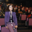 Lidia Martín Merino, directora del trabajo sobre Agapito Marazuela.-J. M. LOSTAU