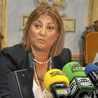 La alcaldesa de Medina del Campo, Teresa López-Santiago G. Del Campo