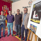 Ángel Moretón, Miguel Ángel García, Víctor Manuel Sanz y Víctor Alonso.-D.V