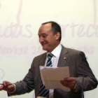 El rector de la Universidad de Valladolid, Daniel Miguel-Ical