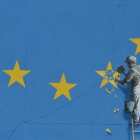 El 'brexit' de Banksy.-