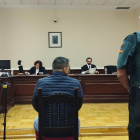 El acusado, Alejandro G.E, alias 'Rine', sentado durante el juicio que ha quedado visto para sentencia este jueves en la Audiencia de Valladolid. -EP
