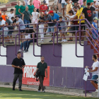 Ronaldo, en los axenos ayer durante el entrenamiento del Real Valladolid.-PABLO REQUEJO / PHOTOGENIC