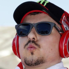 Jorge Lorenzo (Ducati), en la parrilla de MotoGP del Gran Premio de las América, en Austin (Texas).-EFE / PAUL BUCK